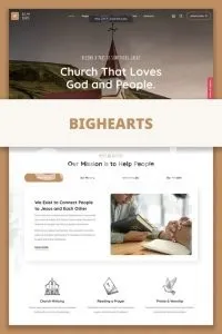 I will build or redesign a beautiful church website ministry website
