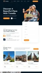 I will create landing page and complete wordpress website
