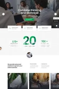 I will diseño de pagina web o sitio web en wordpress o HTML, CSS