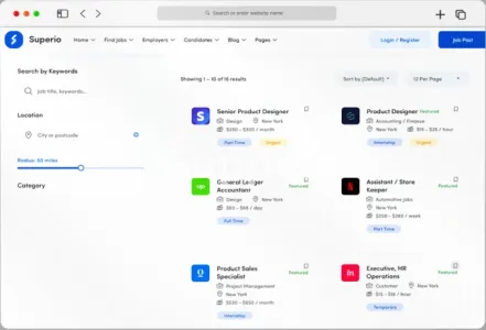 I will create job board or job portal listing website like indeed
