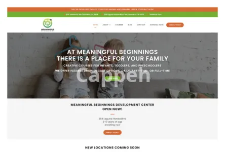 I will create kindergarten, preschool, childcare, daycare website