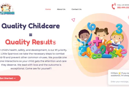 I will create kindergarten, preschool, childcare, daycare website