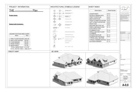 I will make architectural drawing in autocad and revit