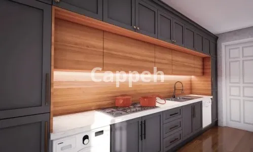 I will interior design your kitchen cabinets, kitchen design, render, layout