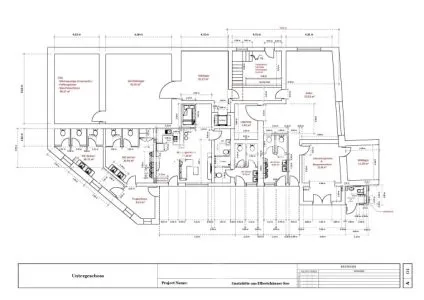 I will draw the architectural floor plan for your home and office