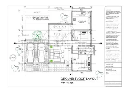 I will convert any sketch, pdf or old image drawing plan to autocad