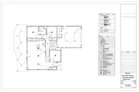 I will draw electrical and plumbing drawing blueprint