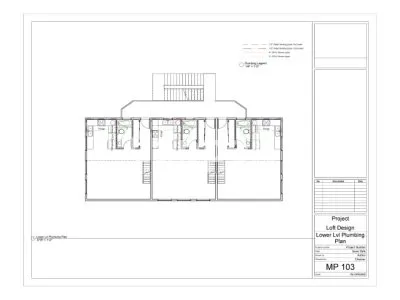 I will draw electrical and plumbing drawing blueprint