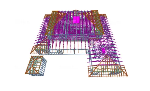 I will do detailing and estimation of cold formed steel structure