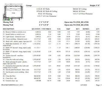 I will prepare estimate and claims using xactimate