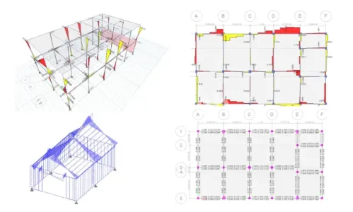 I will do wood, steel and concrete structural design, structural engineer
