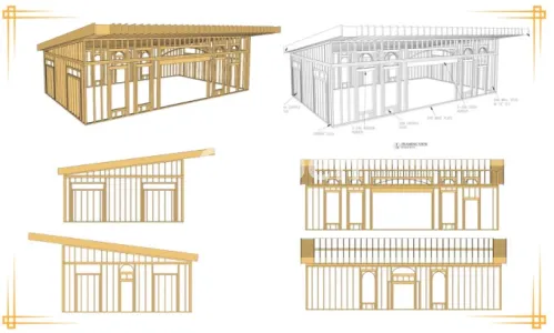 I will do wood, steel and concrete structural design, structural engineer