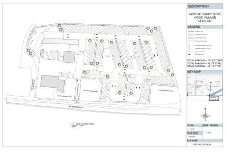 I will do parking lot, parking lot layout plan, site layout plan