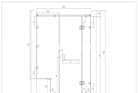 I will do tempered glass design drawing, cutting list and boq