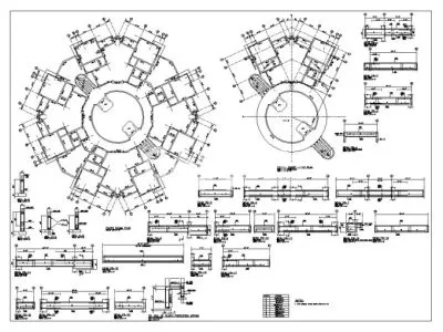 I will draw architectural and structural shop drawings