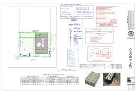 I will make erosion control, grading, and drainage plans in autocad