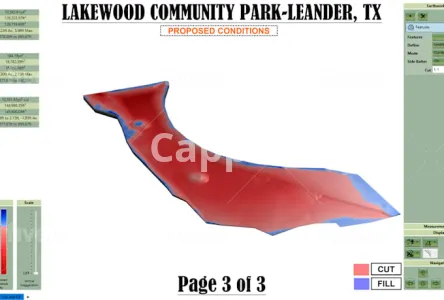 I will do site work, earthwork, landscape, utility package takeoff