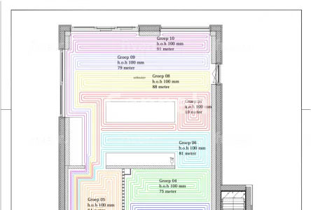 I will do under floor heating ufh system design heatloss