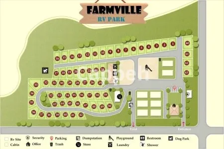 I will render map illustration or site plan,rv park,campground park