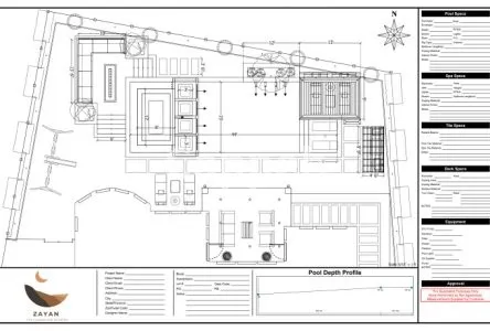 I will do modern and luxury pool design