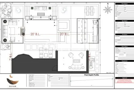 I will do modern and luxury pool design