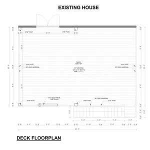 I will provide covered deck drawings for city permit