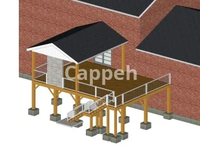 I will provide covered deck drawings for city permit