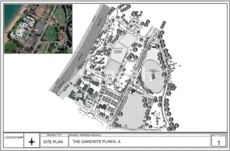 I will draw site plan from google maps, earth in autocad 2d