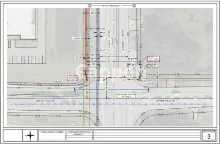 I will draw site plan from google maps, earth in autocad 2d