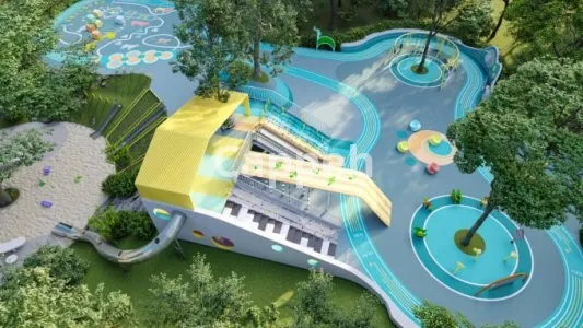 I will do playground equiments design