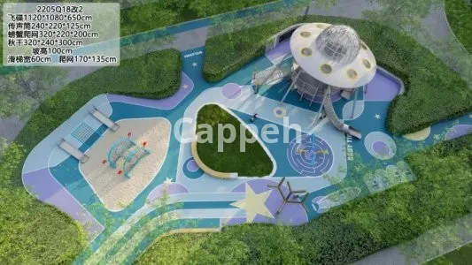 I will do playground equiments design