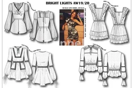 I will create tech packs and technical flats for fashion clothing