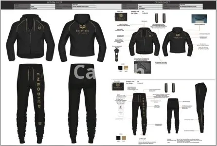 Our agency will fashion design your activewear and sportswear collection