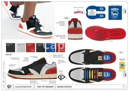 I will design shoes, footwear, and sneakers with tech pack for manufacture