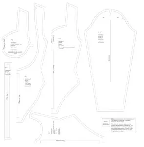 I will make a pattern of your clothes, PDF pattern, ai pattern