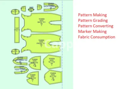 I will sewing pattern maker of your apparel business