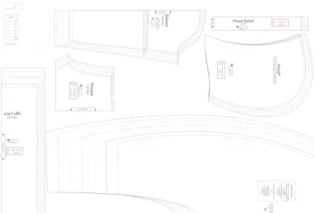 I will make clothing sewing pattern and grading