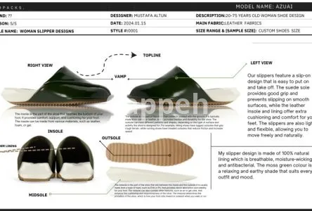 I will design luxury shoes for your brand with tech pack