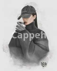 I will draw fashion illustration , sketch , model , artist , digital