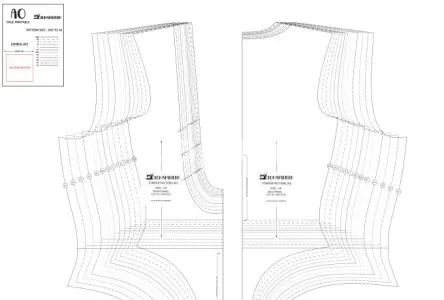 I will create digital sewing pattern grading in 24 hours