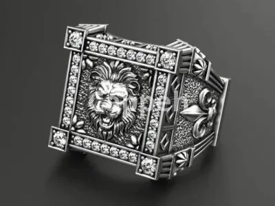 I will create 3d jewelry design for 3d printing