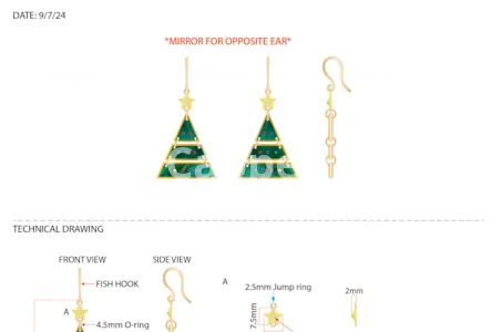 I will design fine and fashion jewelry pieces and collections