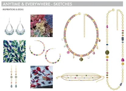 I will design fine and fashion jewelry pieces and collections