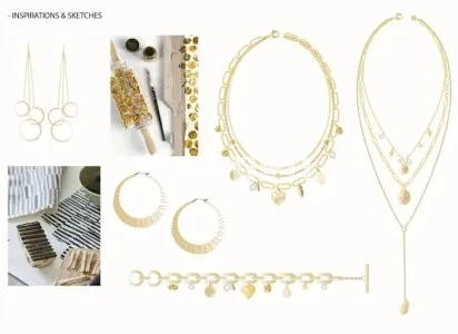 I will design fine and fashion jewelry pieces and collections