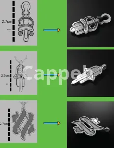 I will design creative wristband, jewelry, character with 3d mockup and print file