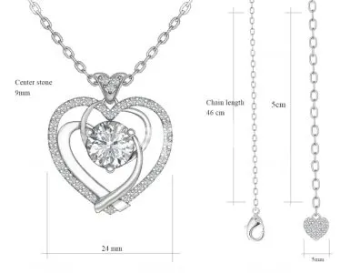 I will design jewelry with technical detail