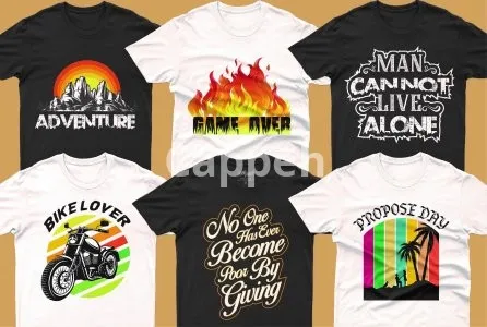 I will do an eye catching typography tshirt design