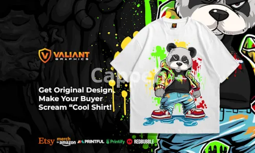 I will do amazing cartoon t shirt design for you
