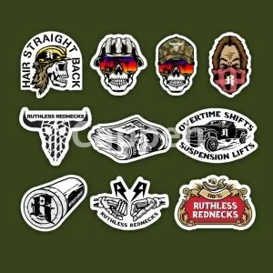 I will create a sticker packs custom design