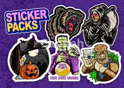 I will create a sticker packs custom design